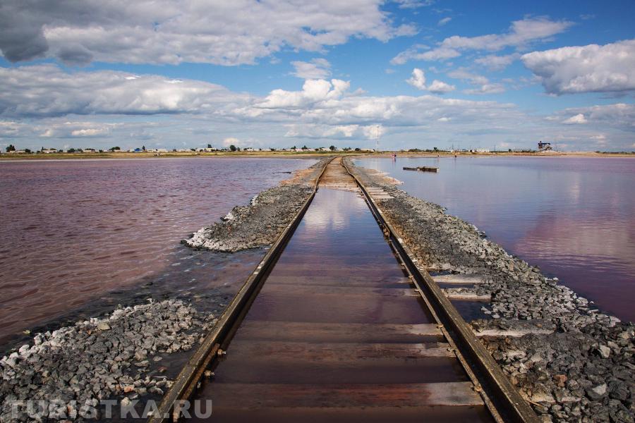 Рельсы уходят на производство. 