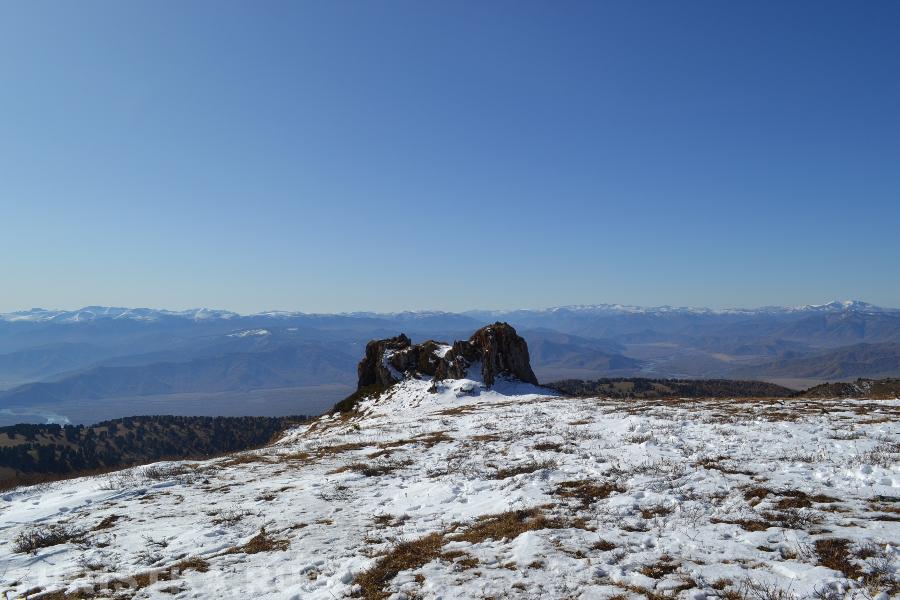  Вид с Башталинского плато. 