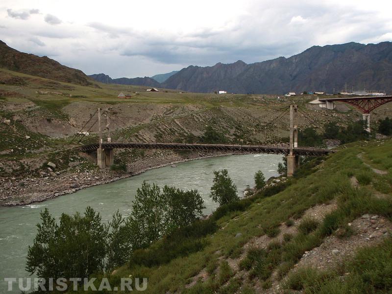 Цаплинский мост в селе Иня