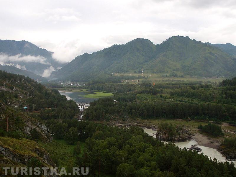 Чемальская долина и ГЭС