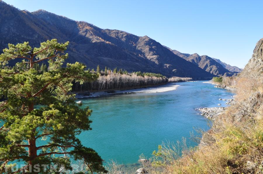 Чесноков Егор.Катунь в районе водопада Бельтир-туюк