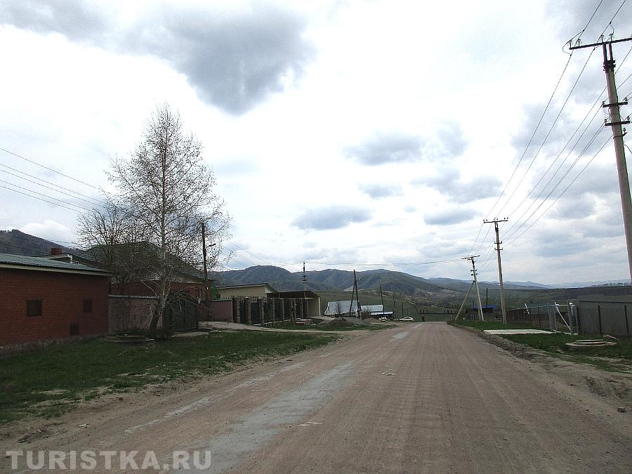 По ул. Молодежная к серпантину Белокурихи-2