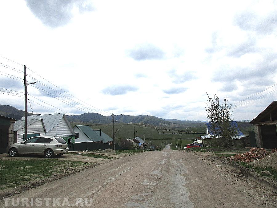 По ул. Молодежная к серпантину Белокурихи-2