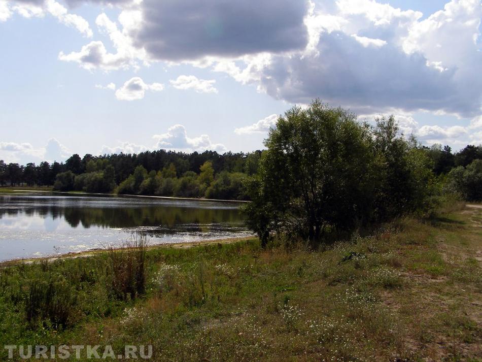 Пруд возле села Титовка