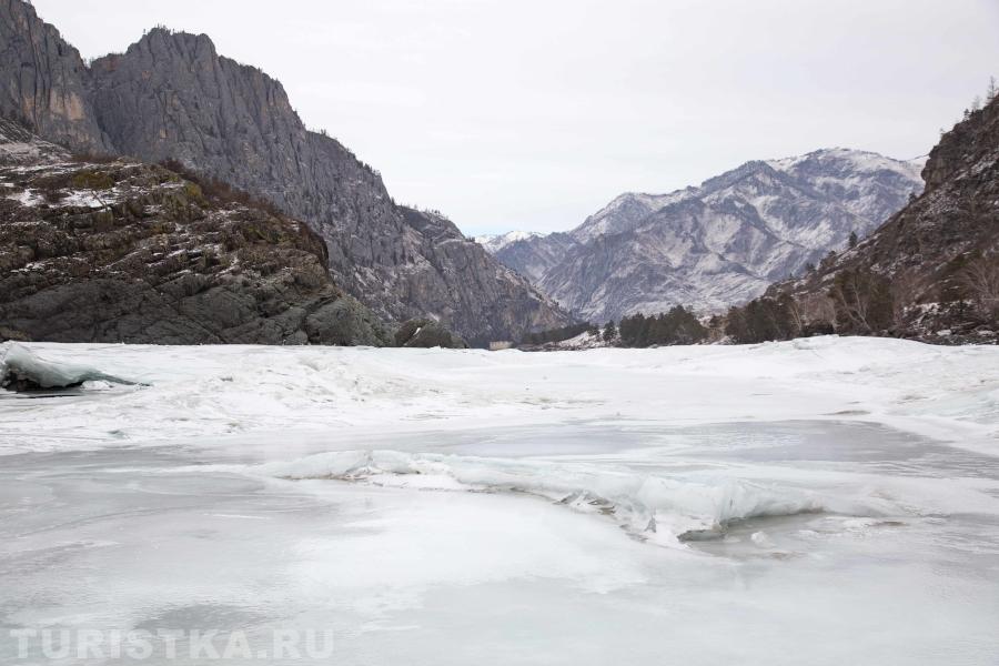 Зима на Еландинских порогах.