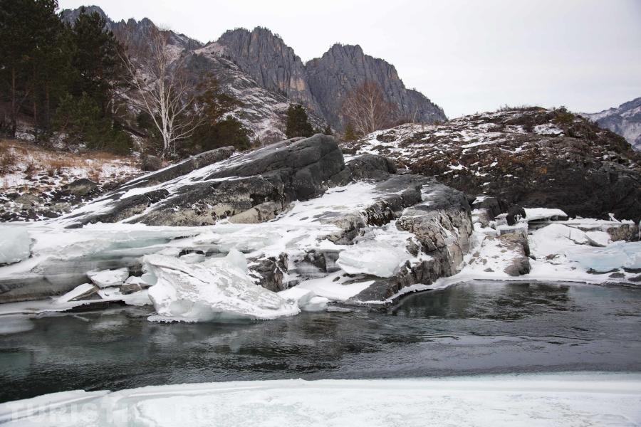 Еландинские пороги. Алтай.
