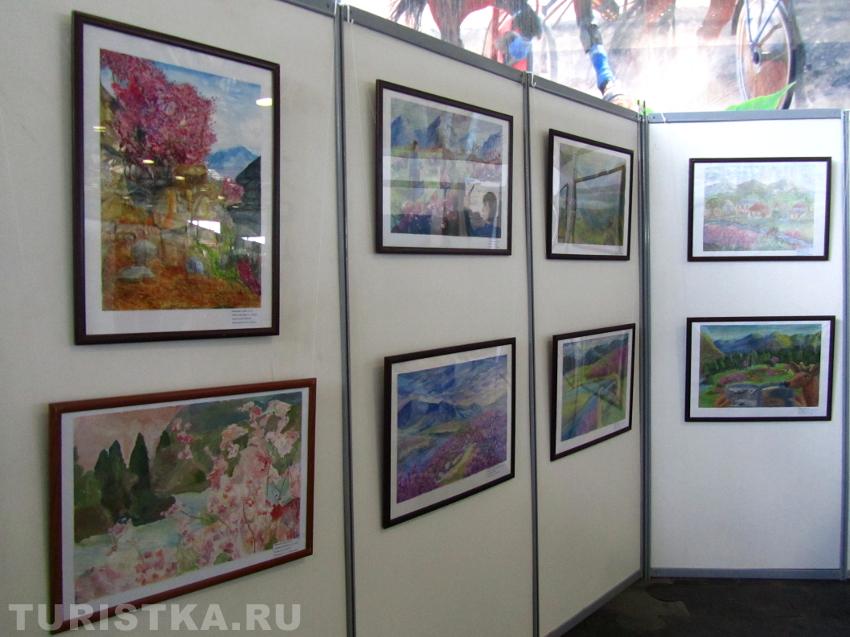 Конкурс детского изобразительного творчества Цветение алтайского маральника