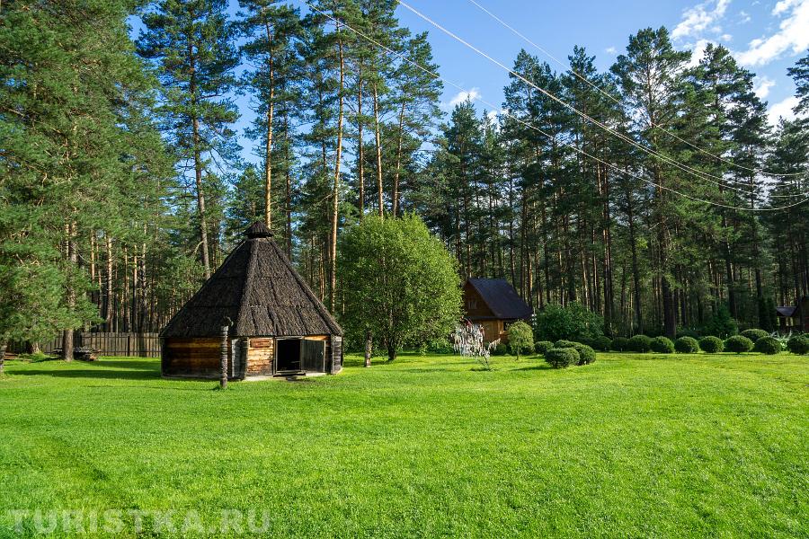 На территории Ботанического сада в Камлаке