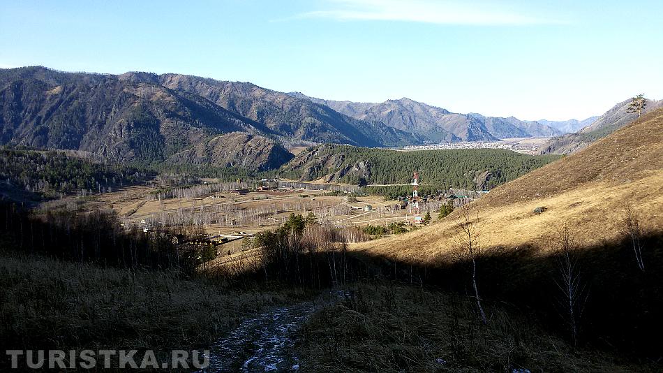 Вид при подъеме на гору Верблюд
