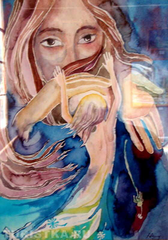 Нерожденное дитя. Картина Волковой С.В. 