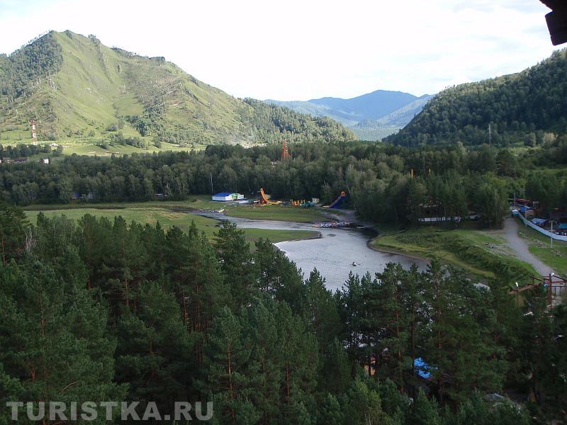 Чемальское водохранилище в 2013 г