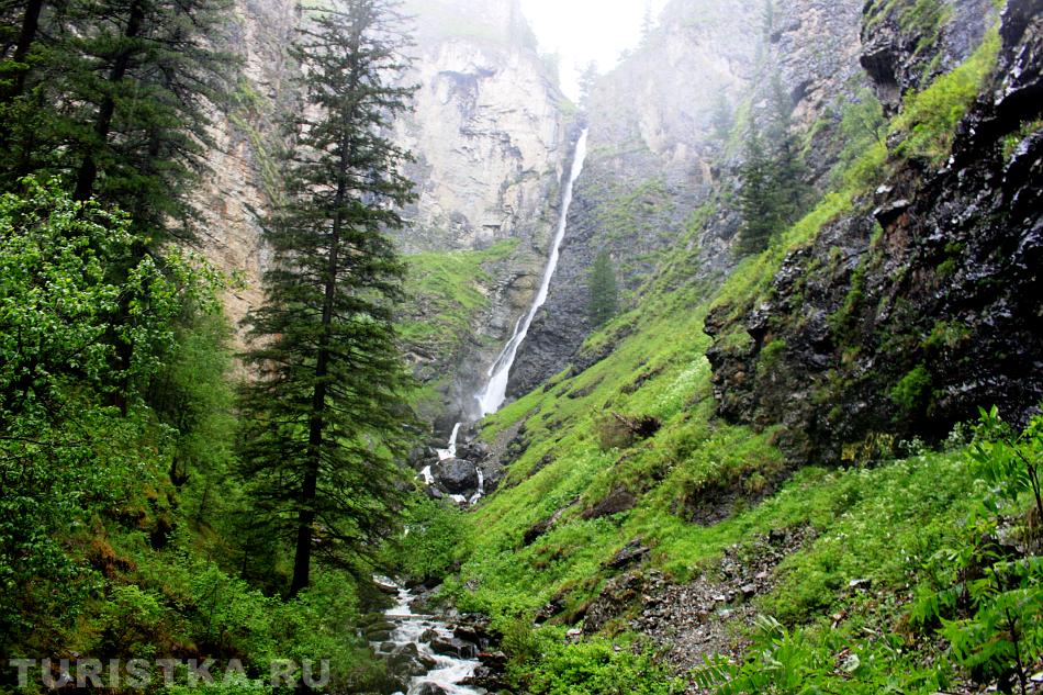 Водопад "Жираф": Алтайский край