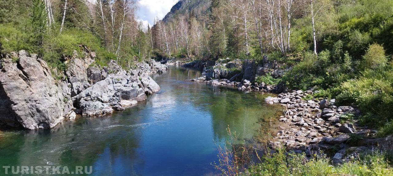 Девичьи плесы на реке Кумир