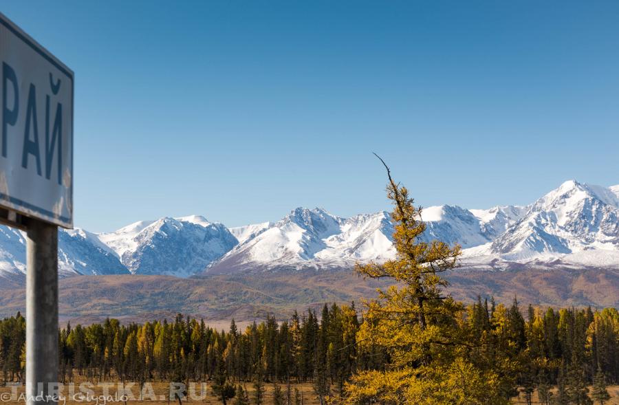 Снимок сделан в с.Курай 2018  "Рай"