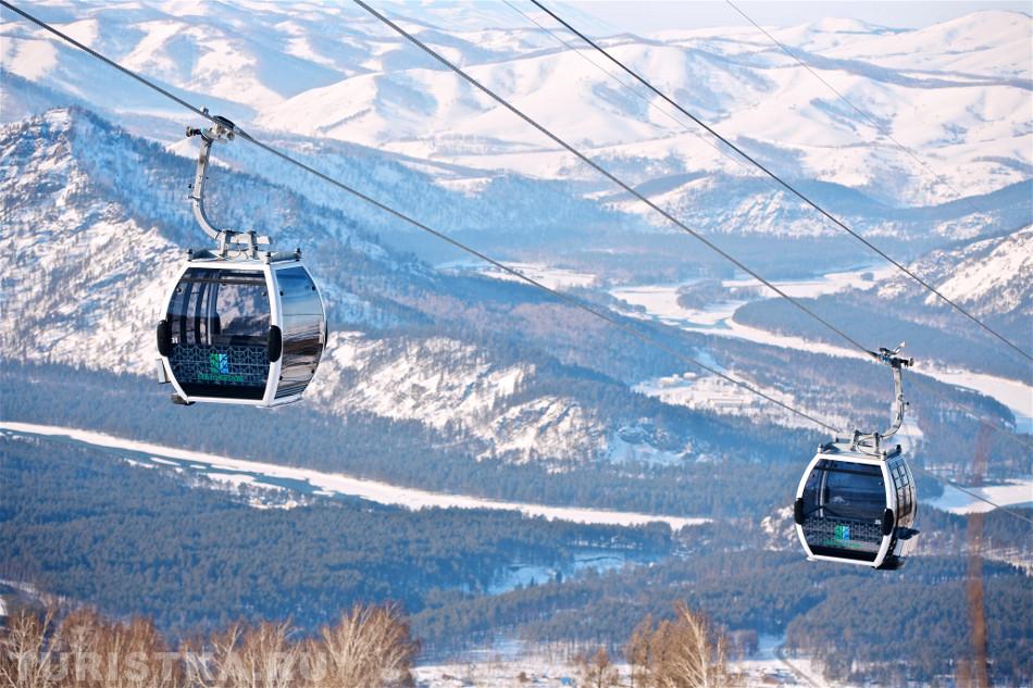 Горный Алтай горнолыжный комплекс Манжерок