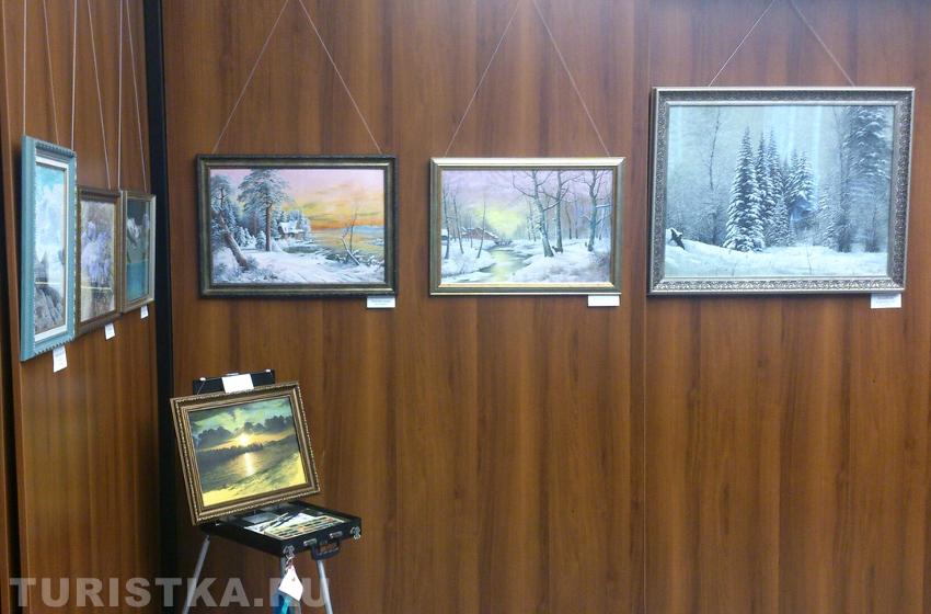 Выставка в Доме Ученых Новосибирского Академгородка