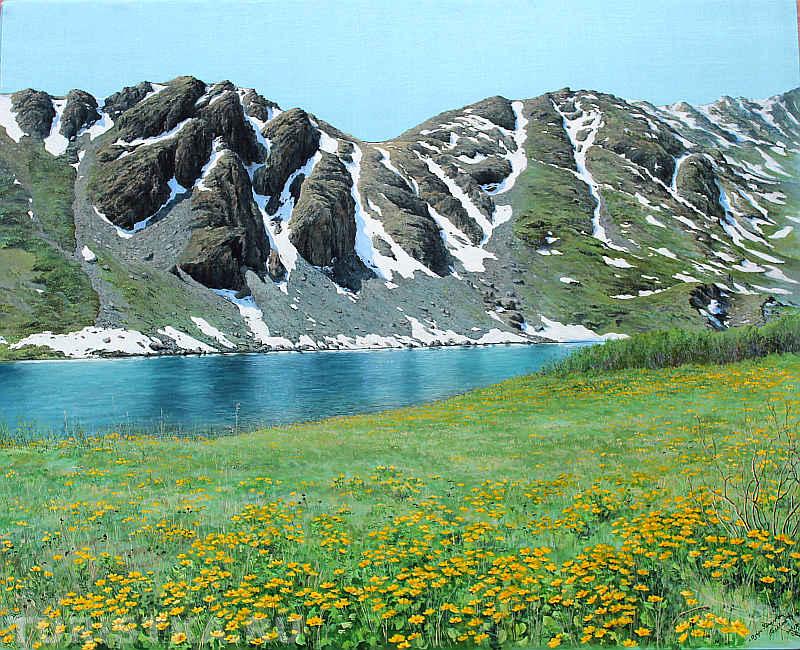 Весна в горах