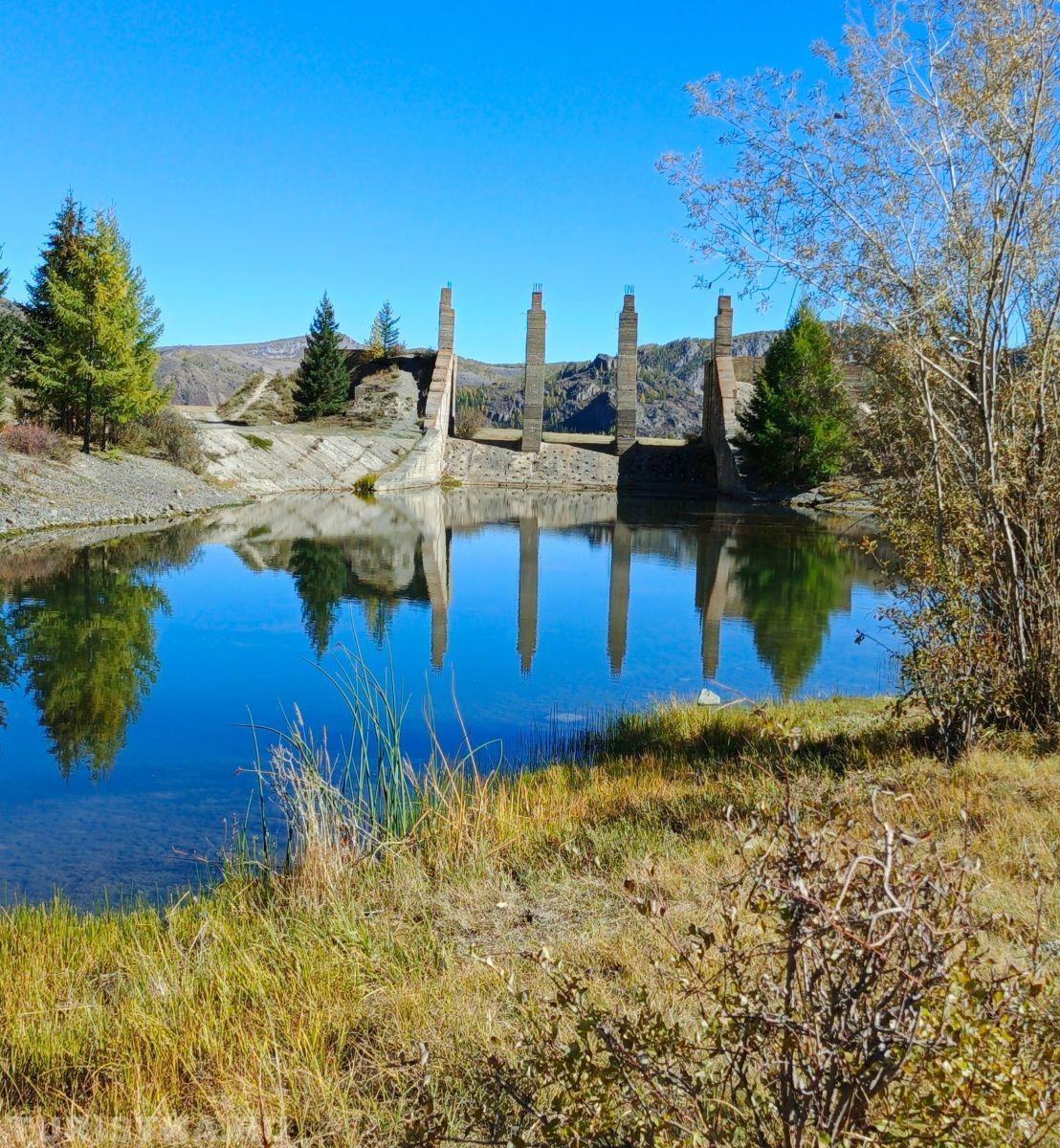 Алтай. Акташская ГЭС.