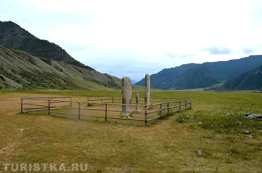 Оленные камни около села Иня