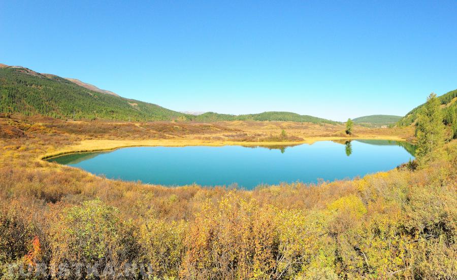 Желтухин Алексей. Одно из озер Улаганского плато.
