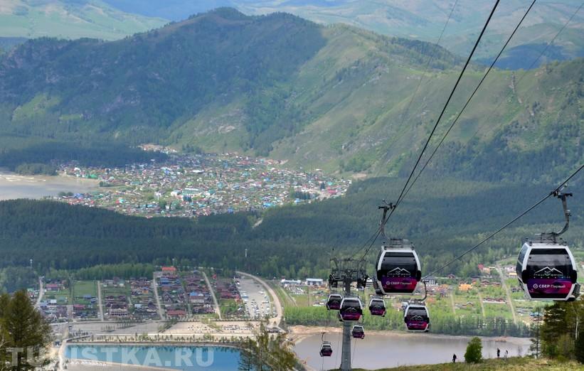 Канатная дорога отеля МАНЖЕРОК