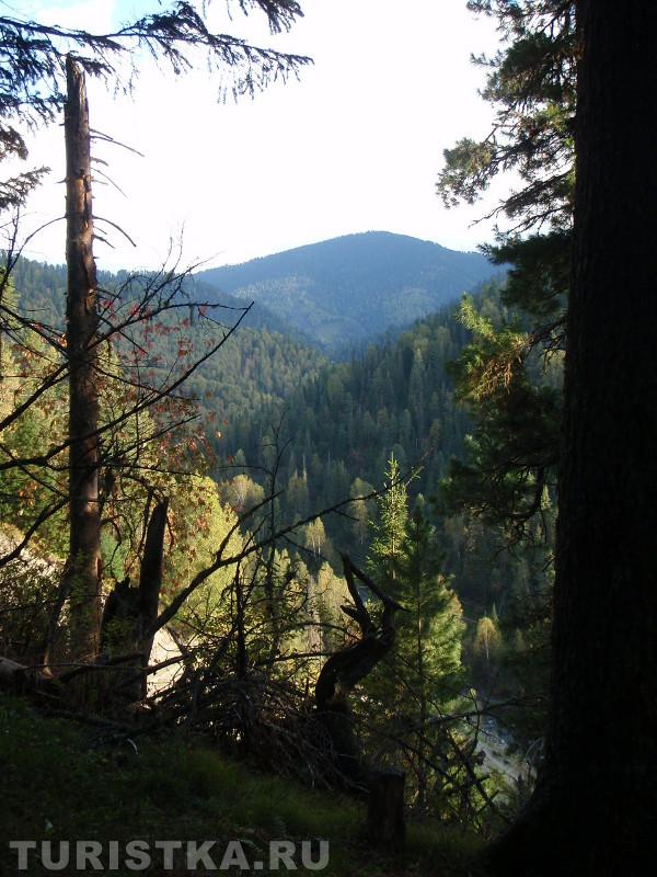 Вид с высоты карьера