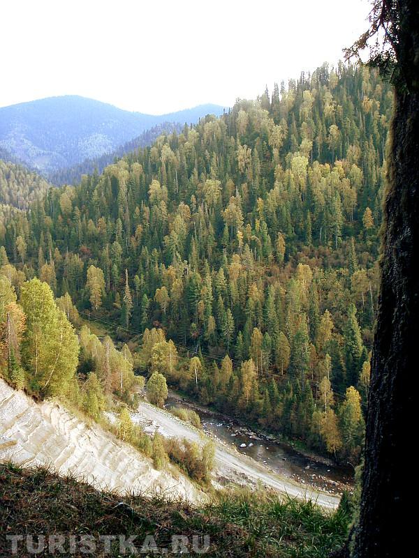 Вид с высоты карьера