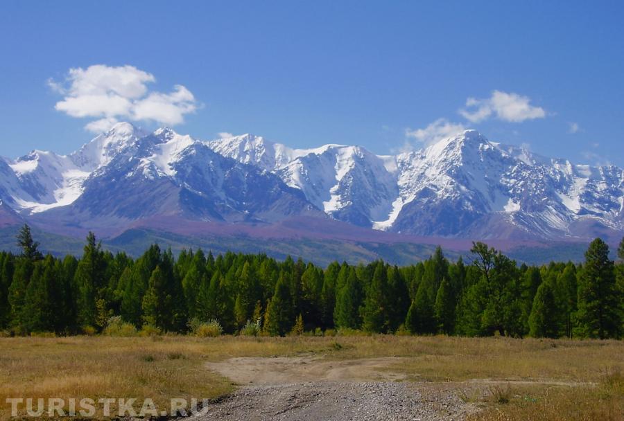 Дорога с Актру