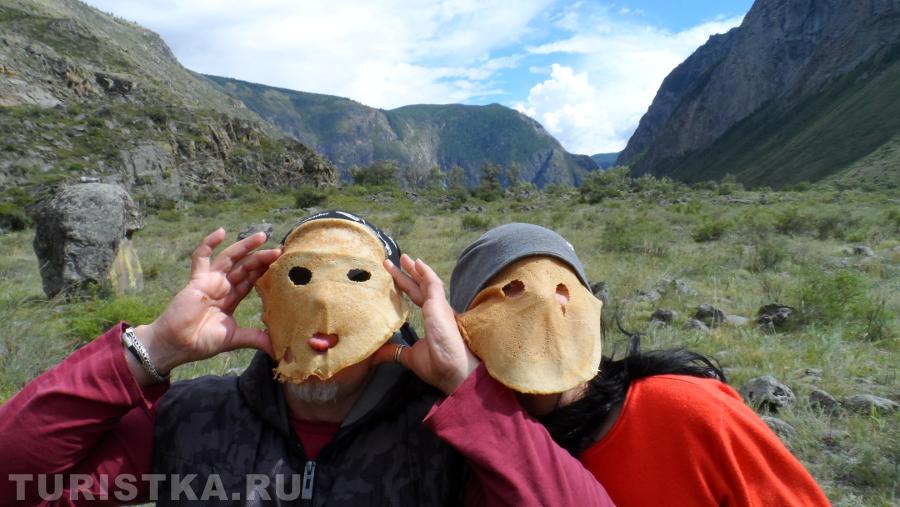  "А масленица-то не за горами! Она в горах!"