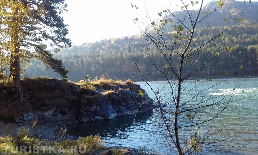 Катунь. Начало октября 2017 года.