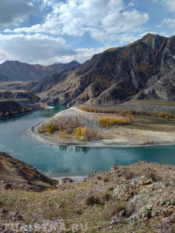 ияние Чуи и Катуни. Октябрь 2019 г.