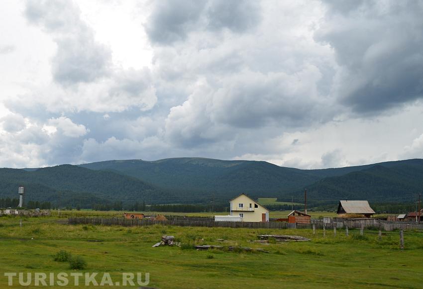 Вид на окрестности села
