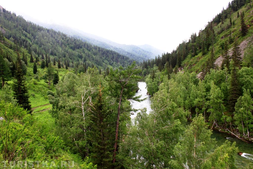 Вид на реку Кумир