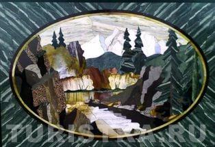 Мозаичное панно