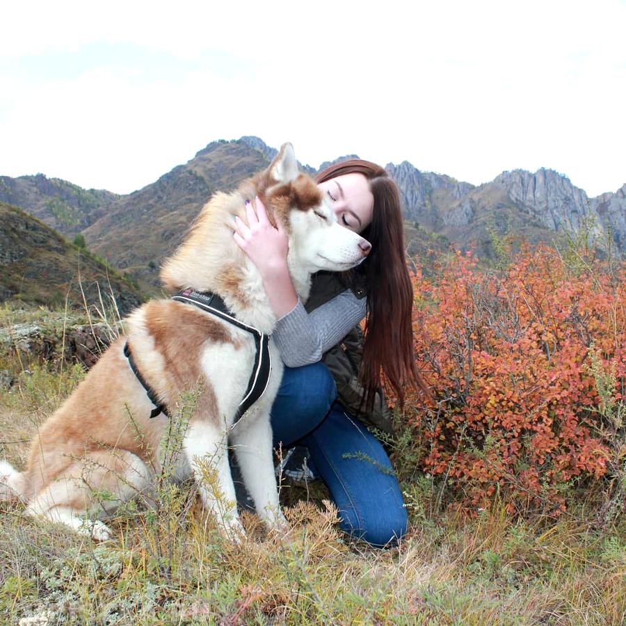 Сентябрь в селе Элекмонар, Алтай. 