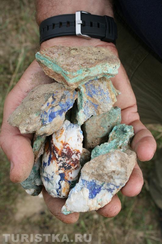 Азурит (Лозурский рудник)