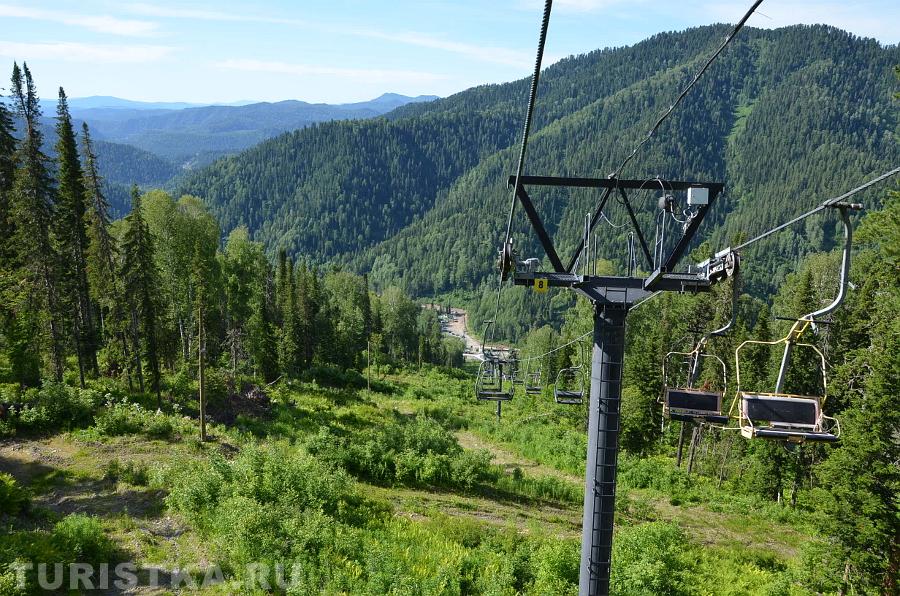Кресельный подъемник на гору Кокуя
