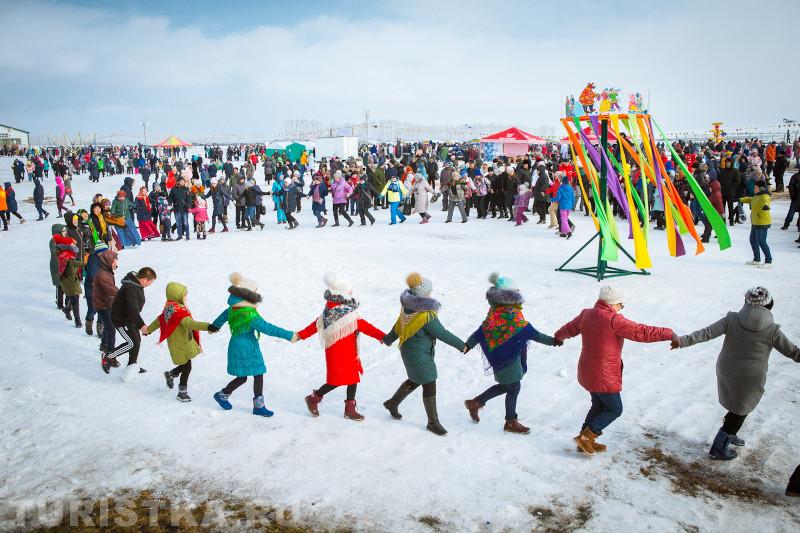 Масленица на Алтае Новотырышкино
