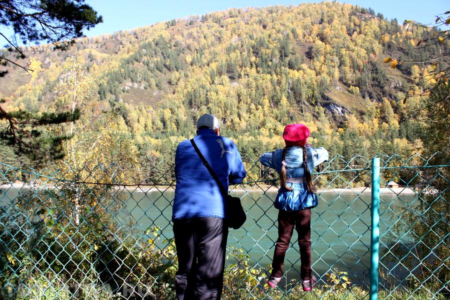 Фотография сделана в районе Бирюзовой Катуни, Алтай. 