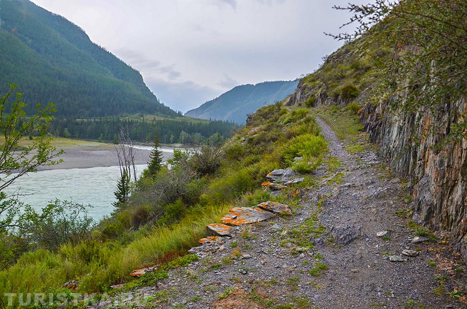  Дорога к слиянию Катуни и Аргута