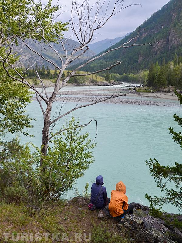 На слиянии Катуни и Аргута