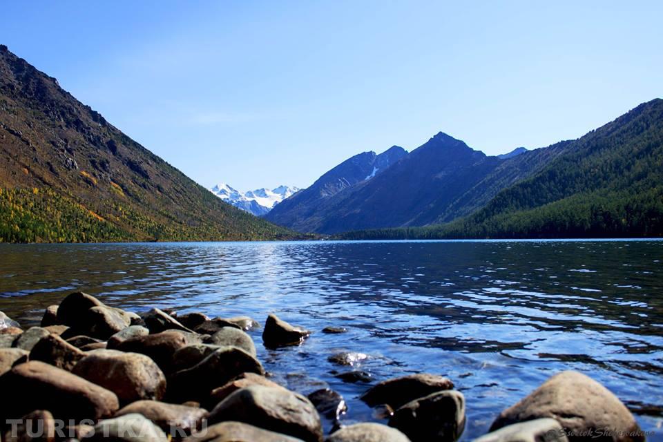 Нижнее Мультинское озеро. Сентябрь.