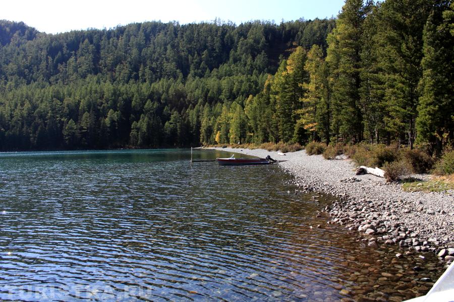 Нижнее Мультинское озеро. Сентябрь.