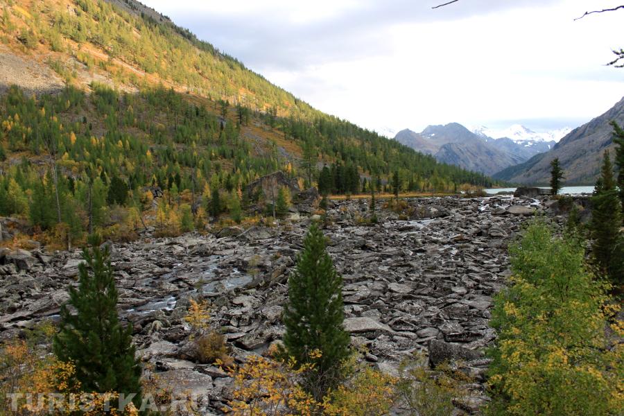 Шумы между Нижнем и Среднем Мультинским озером