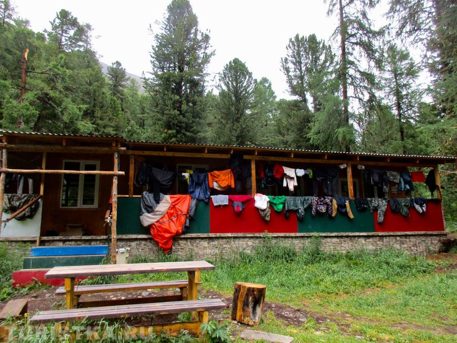 Альплагерь Актру, Алтай.