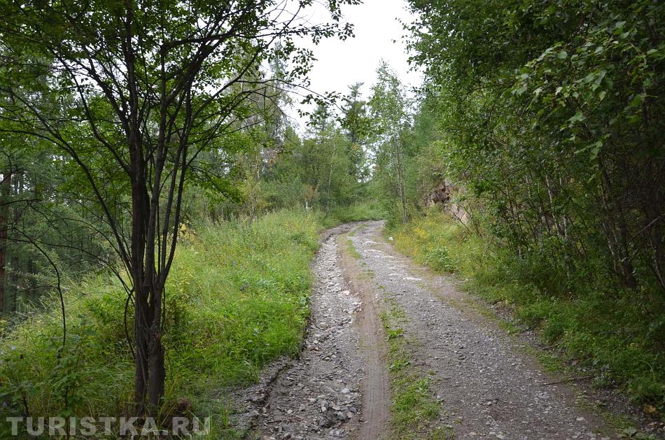 Старая дорога на перевал Чике-Таман