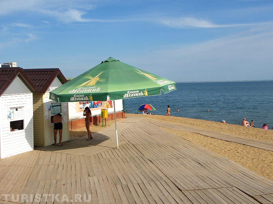 Пляж озера Яровое