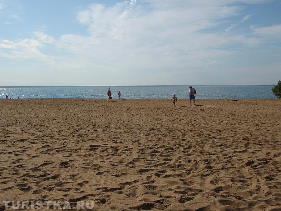 Пляж озера Яровое