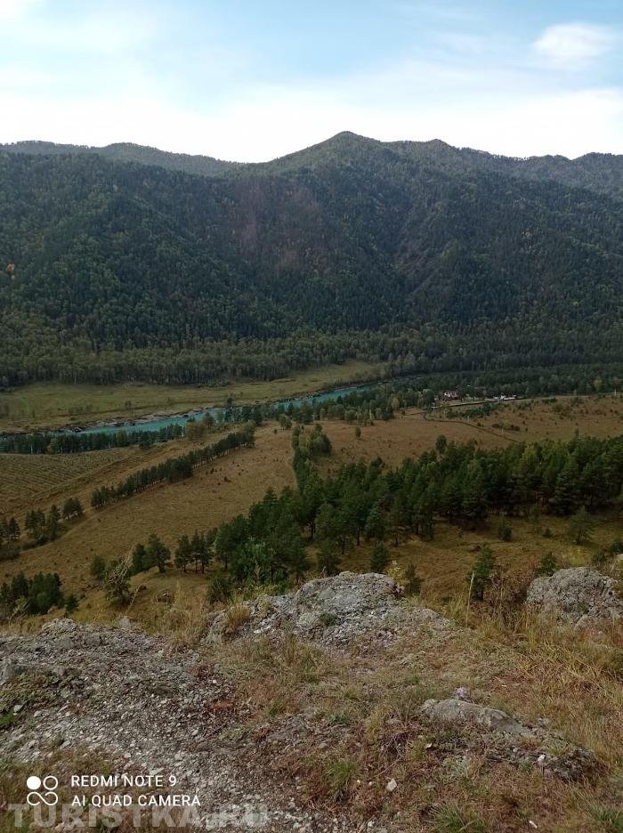 Петрова Ольга. Вид с горы Бешпек.