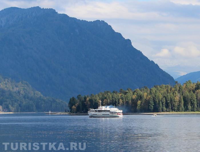 Теплоход Пионер, первый технический рейс 